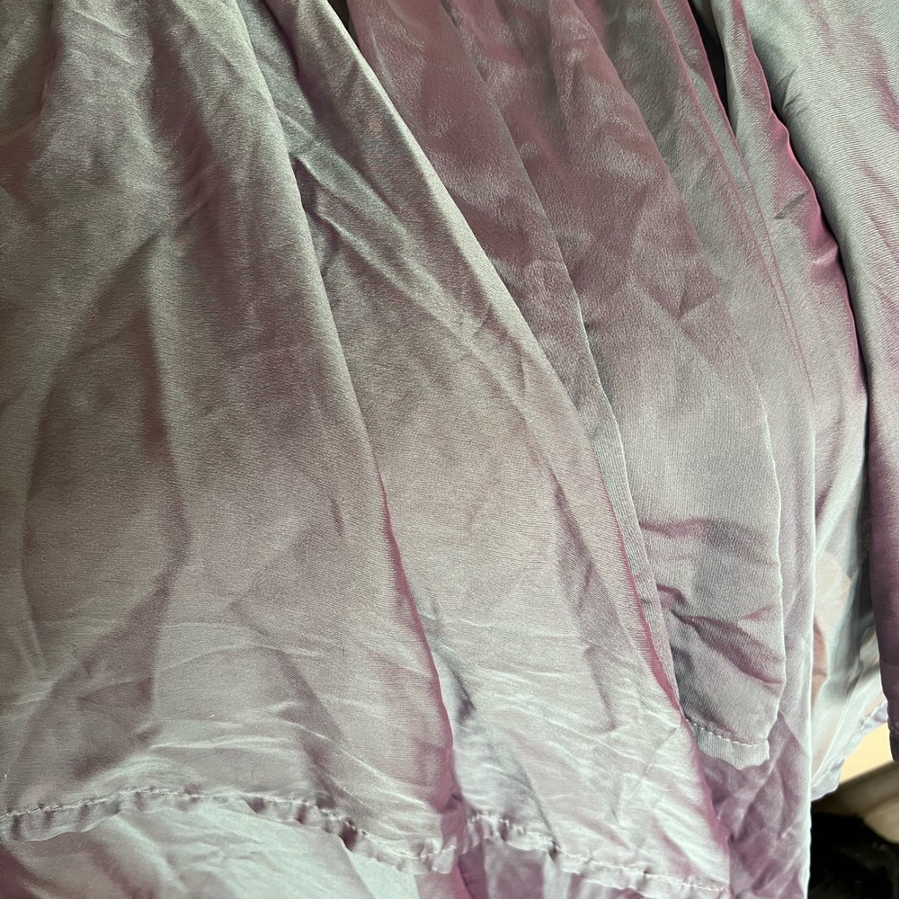 Gray iridescent fairy sheer skirt by Unicorn Clothing Company - Picture 3 of 3